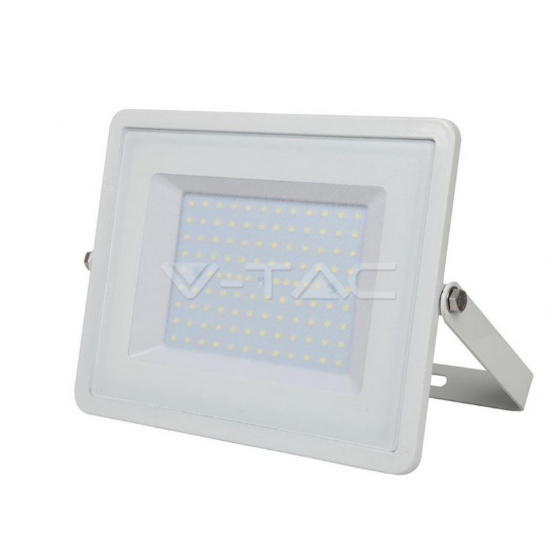 100W LED proiettore SMD SAMSUNG CHIP Corpo Bianco Luce Bianco Caldo